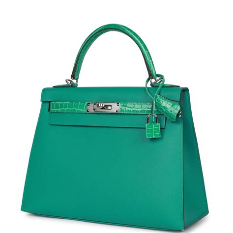 hermes kelly vert verone|Hermes kelly couture.